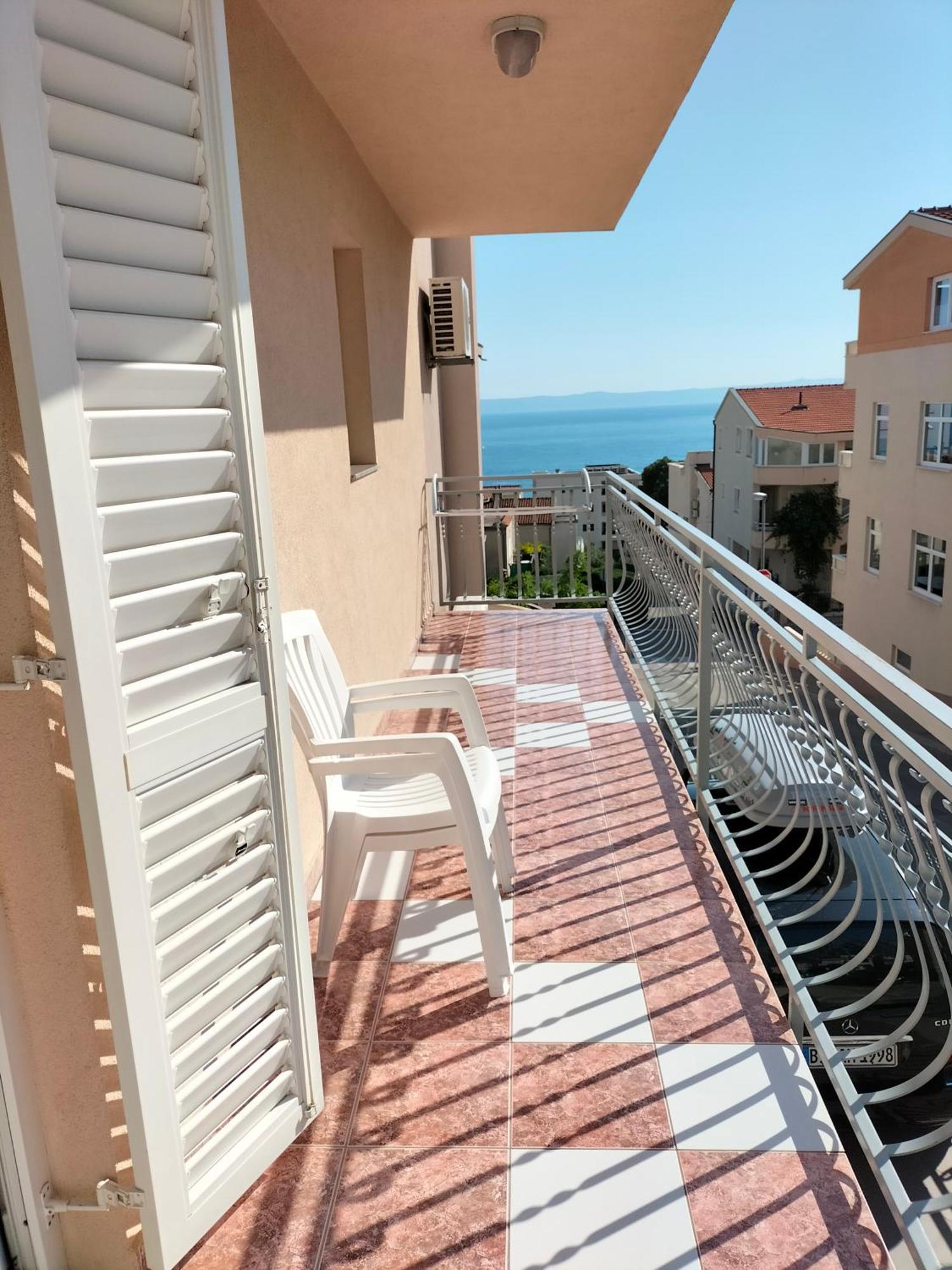 Studie-Apartment In Makarska, Kroatien Kültér fotó